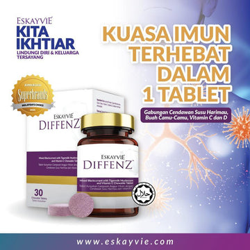 Eskayvie Diffenz 30 ChewableTablets